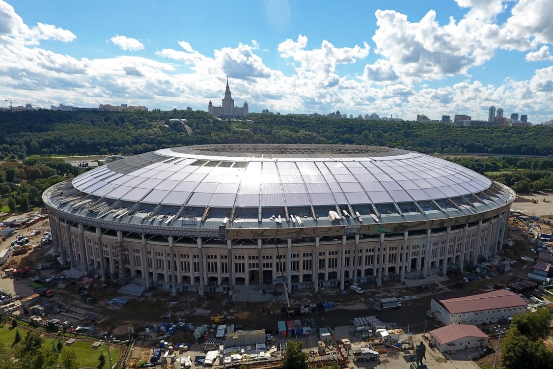 Все стадионы москвы